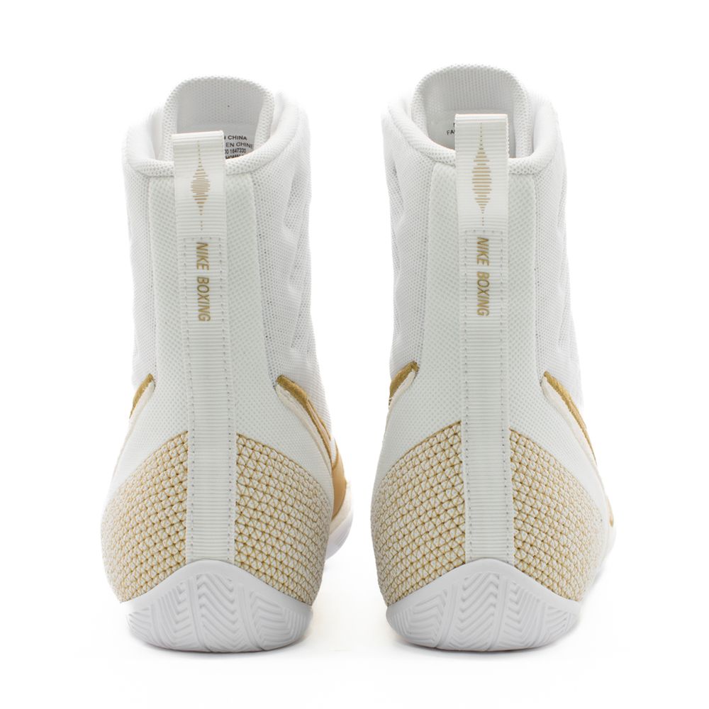 Nike Machomai 3 Boxing Boots - White/Gold