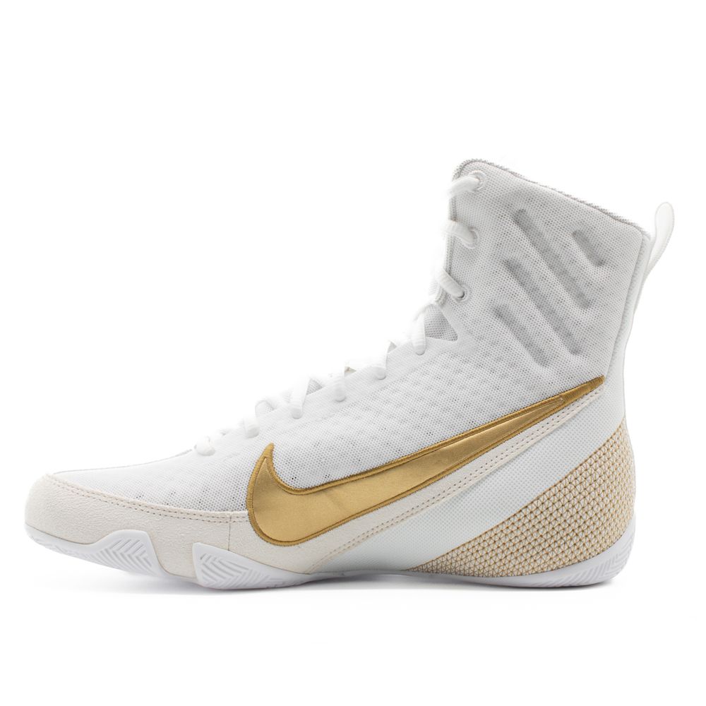 Nike Machomai 3 Boxing Boots - White/Gold