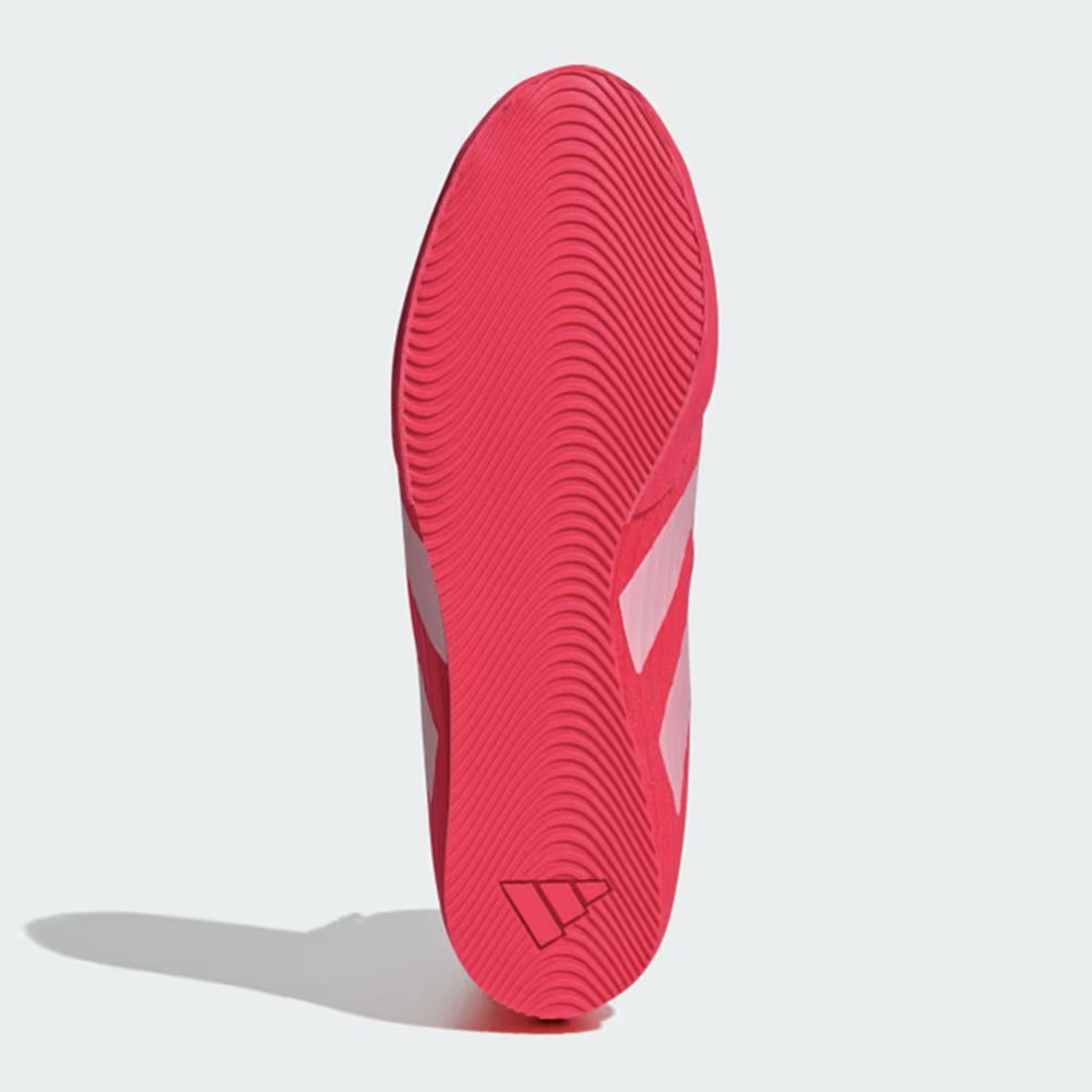 Adidas Box Hog 4 Boxing Boots - Lucid Red