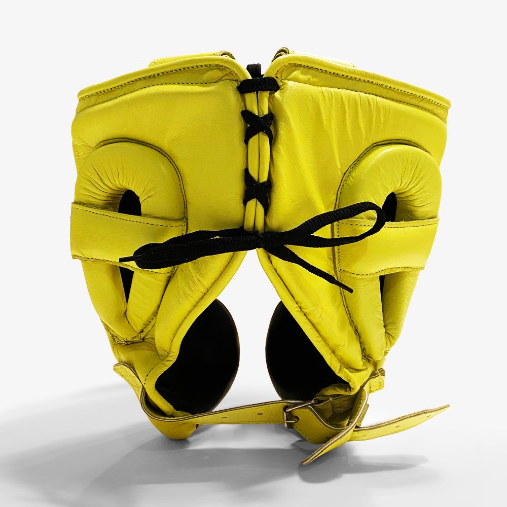 Geezers Elite Pro Headguard 2.0 Pop Yellow
