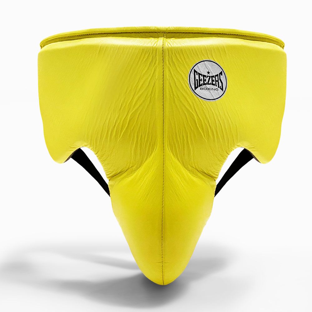 Geezers Elite Pro Groinguard - Pop Yellow