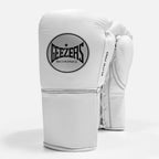 Geezers Elite Pro Training/Sparring Glove 2.0 - Lace - White