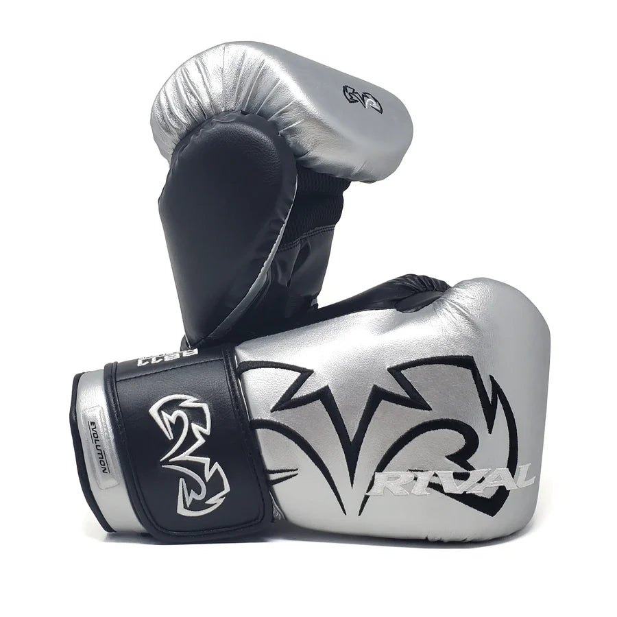 Rival RB11 Evolution Bag Gloves - Silver