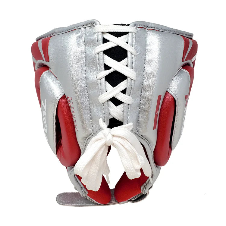 Rival RHG100 Professional Headgear - Red & Silver