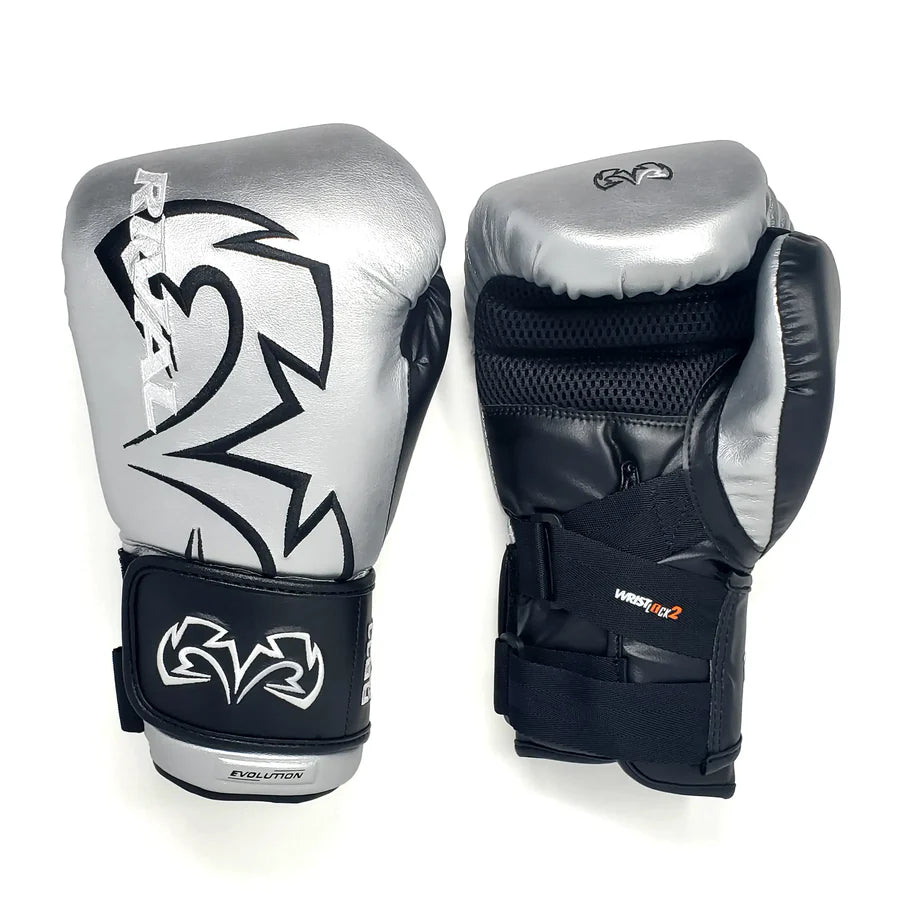 Rival RB11 Evolution Bag Gloves - Silver