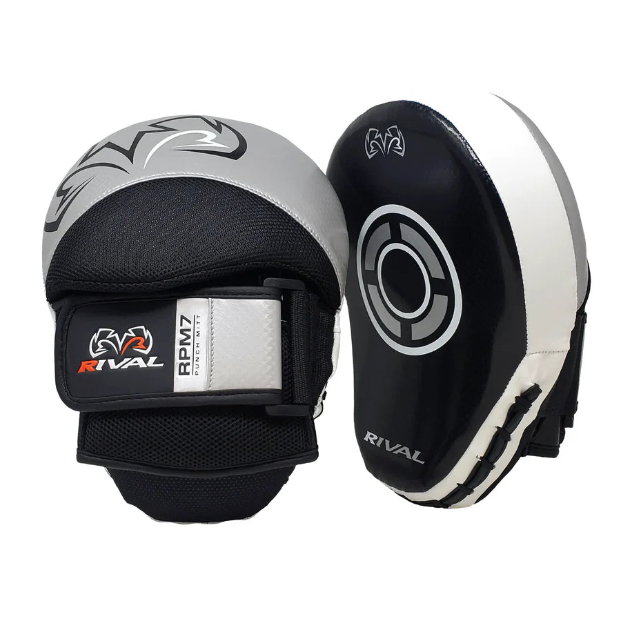 Rival RPM7 Fitness Plus Punch - Silver / White