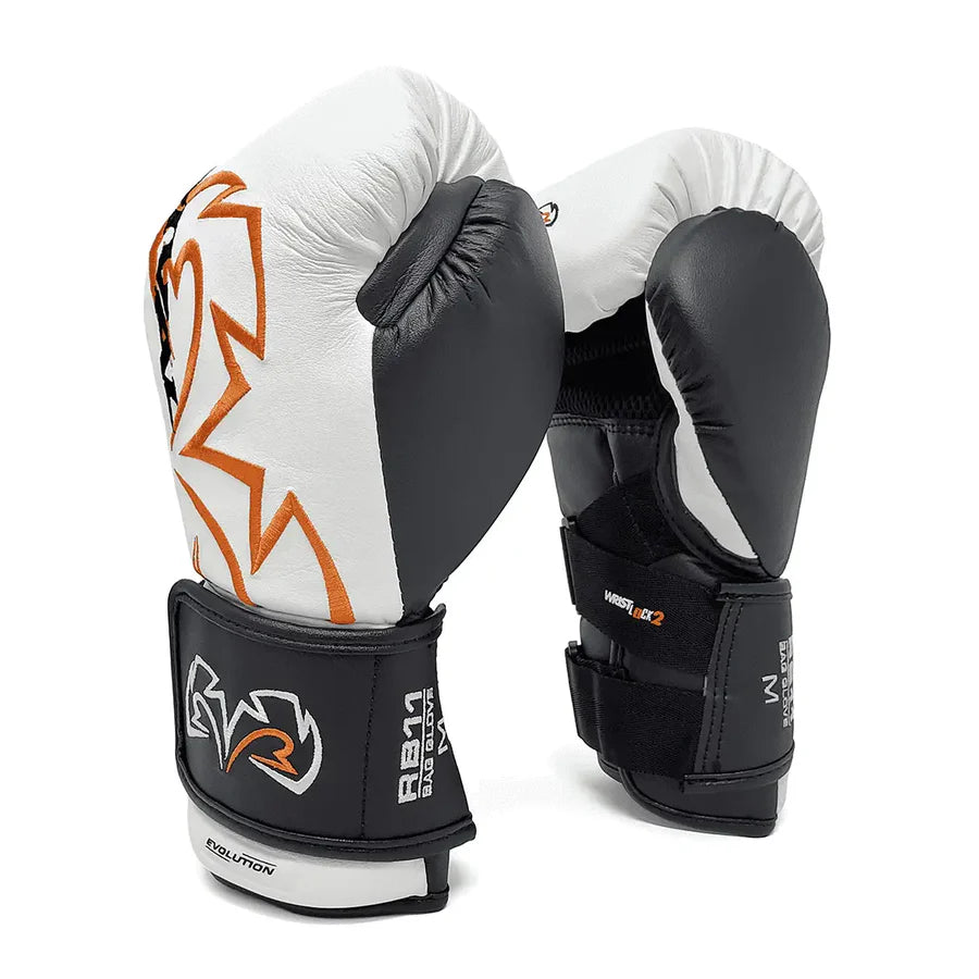 Rival RB11 Evolution Bag Gloves - White