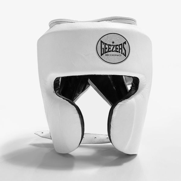 Geezers Elite Pro Headguard 2.0 - White