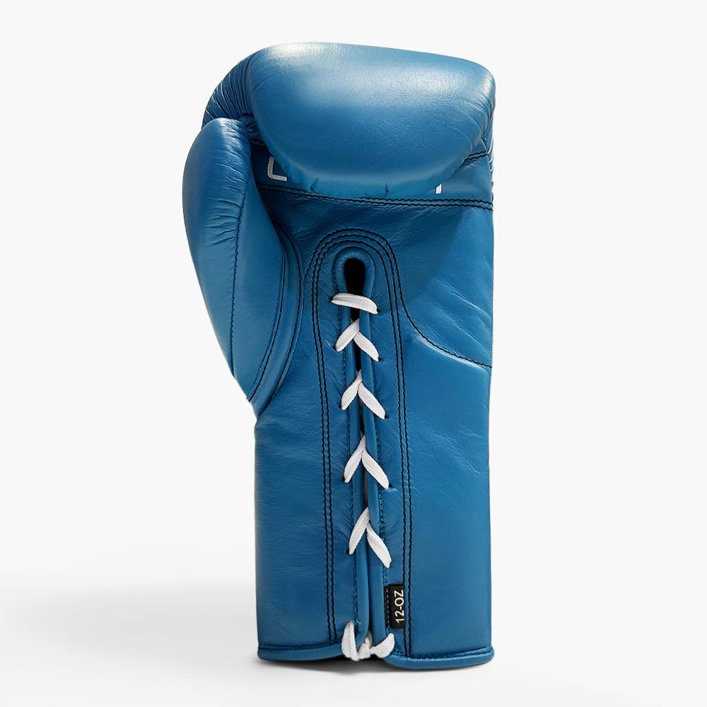 Geezers Elite Pro Training/Sparring Gloves 2.0 Lace - Aqua