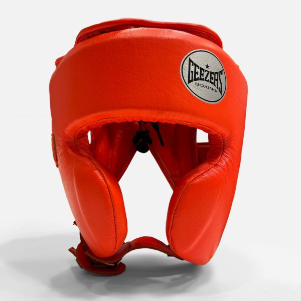 Geezers Elite Pro Headguard 2.0 - Lumi Orange