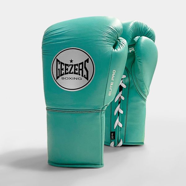 Geezers Elite Pro Training/Sparring Glove 2.0 - Lace - Mint
