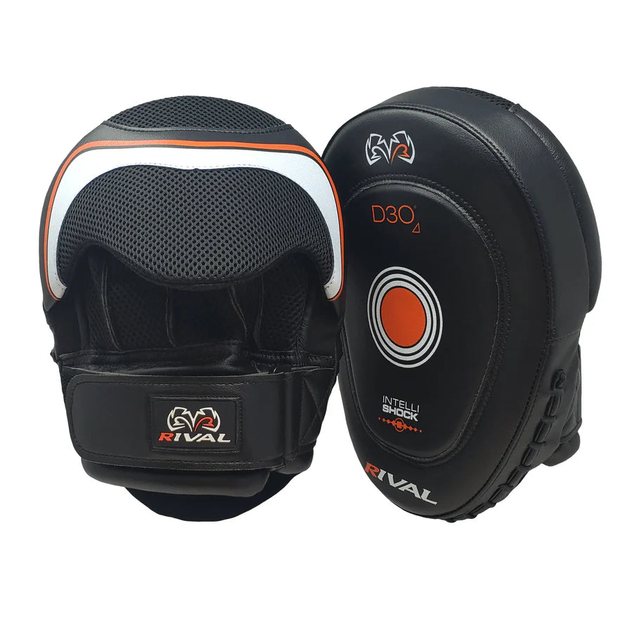 Rival RPM10 Intelli-Shock Punch Mitts - Black